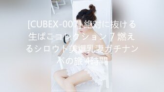 [CUBEX-007] 絶対に抜ける生ぱこコレクション 7 燃えるシロウト美爆乳妻ガチナンパの旅 4時間