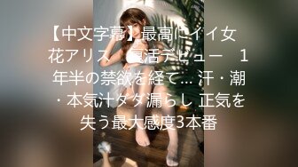 【中文字幕】最高にイイ女　花アリス　复活デビュー　1年半の禁欲を経て… 汗・潮・本気汁ダダ漏らし 正気を失う最大感度3本番