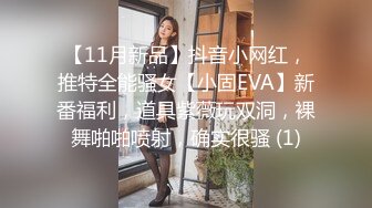 【11月新品】抖音小网红，推特全能骚女【小固EVA】新番福利，道具紫薇玩双洞，裸舞啪啪喷射，确实很骚 (1)