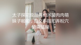 太子探花极品再约JK装肉肉萌妹子啪啪，口交手指扣弄粉穴骑乘猛操