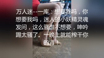 万人迷--一库：想要我吗，你想要我吗，迷人的小妖精灵魂发问，这么骚谁不想要，呻吟踢太骚了。一晚上就能榨干你的肾！