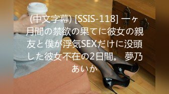 (中文字幕) [SSIS-118] 一ヶ月間の禁欲の果てに彼女の親友と僕が浮気SEXだけに没頭した彼女不在の2日間。 夢乃あいか