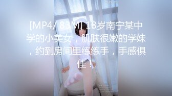 [MP4/ 83M] 18岁南宁某中学的小美女，肌肤很嫩的学妹，约到房间里练练手，手感俱佳！